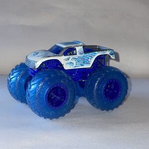 Monster Truck 1:64 Scale Ice Blue Tires